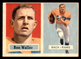 1957 Topps #82 Ron Waller Excellent 