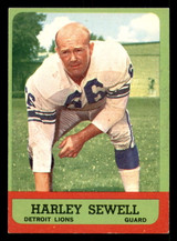 1963 Topps # 29 Harley Sewell Excellent+ ID: 273031 1963 Topps # 29 Harley Sewell Excellent+ ID: 273031