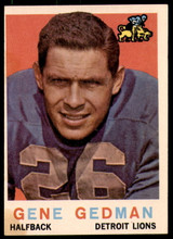 1959 Topps #35 Gene Gedman Excellent+ 1959 Topps #35 Gene Gedman Excellent+