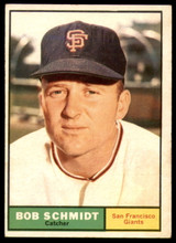 1961 Topps #31 Bob Schmidt Excellent+  ID: 223641