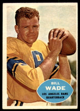 1960 Topps #61 Bill Wade UER Excellent+  ID: 246940