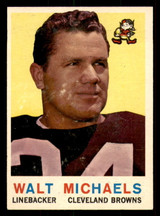 1959 Topps #26 Walt Michaels Excellent  ID: 268446