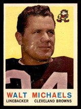 1959 Topps #26 Walt Michaels Excellent ID: 268446 1959 Topps #26 Walt Michaels Excellent ID: 268446