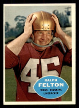 1960 Topps #129 Ralph Felton Ex-Mint RC Rookie  ID: 269992