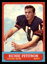 1963 Topps # 71 Richie Petitbon Excellent+ 