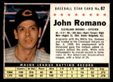 1961 Post Cereal #67 John Romano Excellent  ID: 280274