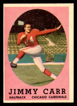 1958 Topps #65 Jimmy Carr Excellent RC Rookie ID: 270072 1958 Topps #65 Jimmy Carr Excellent RC Rookie ID: 270072