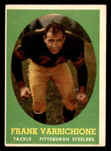 1958 Topps #77 Frank Varrichione Very Good 1958 Topps #77 Frank Varrichione Very Good