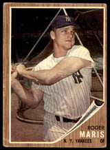 1962 Topps #1 Roger Maris Very Good  ID: 188827