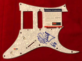 Yasiel Puig Guitar Pick Guard Signed Autograph PSA/DNA Dodgers