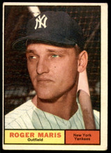 1961 Topps #2 Roger Maris Very Good  ID: 197504