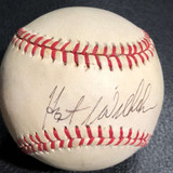 Hoyt Wilhelm Signed Baseball ONL Feeney PSA/DNA Auto Autograph NY Giants Vintage ID: 174396