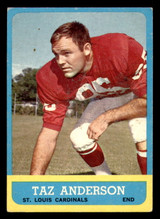 1963 Topps #151 Taz Anderson Excellent+ 