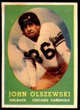 1958 Topps #107 John Olszewski Very Good ID: 254039 1958 Topps #107 John Olszewski Very Good ID: 254039
