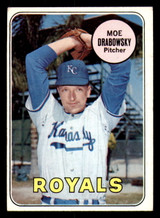 1969 Topps #508 Moe Drabowsky Excellent+ ID: 291417 1969 Topps #508 Moe Drabowsky Excellent+ ID: 291417
