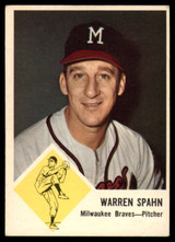 1963 Fleer #45 Warren Spahn Very Good  ID: 159562