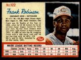 1962 Post Cereal #122 Frank Robinson Excellent+  ID: 137246
