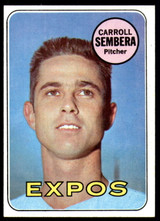 1969 Topps #351 Carroll Sembera Near Mint  ID: 252047