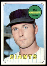 1969 Topps # 64 Bill Monbouquette Excellent+ ID: 265876 1969 Topps # 64 Bill Monbouquette Excellent+ ID: 265876