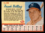 1962 Post Cereal #146 Frank Bolling Very Good  ID: 280740