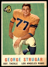 1959 Topps #121 George Strugar Excellent+ RC Rookie  ID: 266186