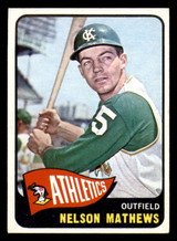 1965 Topps # 87 Nelson Matthews Excellent+  ID: 284364