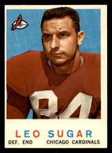 1959 Topps #154 Leo Sugar Ex-Mint RC Rookie ID: 268756 1959 Topps #154 Leo Sugar Ex-Mint RC Rookie ID: 268756