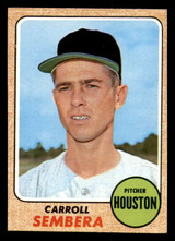 1968 Topps #207 Carroll Sembera Ex-Mint ID: 287190 1968 Topps #207 Carroll Sembera Ex-Mint ID: 287190