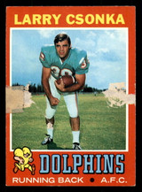 1971 Topps # 45 Larry Csonka Poor 