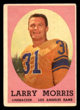 1958 Topps #50 Larry Morris Very Good  ID: 268258