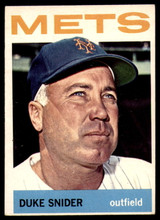 1964 Topps #155 Duke Snider Ex-Mint ID: 149723 1964 Topps #155 Duke Snider Ex-Mint ID: 149723