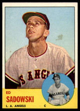 1963 Topps #527 Ed Sadowski Ex-Mint  ID: 160642