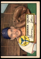 1952 Topps #117 Sherm Lollar VG-EX 1952 Topps #117 Sherm Lollar VG-EX