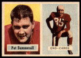 1957 Topps #14 Pat Summerall NM+ 1957 Topps #14 Pat Summerall NM+