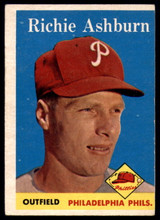 1958 Topps #230 Richie Ashburn EX Excellent  ID: 101868