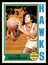 1974-75 Topps # 41 Jim Washington NM-Mint 