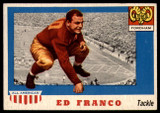 1955 Topps All American #58 Ed Franco NM Near Mint 1955 Topps All American #58 Ed Franco NM Near Mint