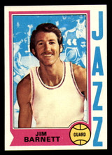 1974-75 Topps # 47 Jim Barnett NM-Mint  ID: 291907