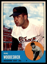 1963 Topps #517 Hal Woodeshick Ex-Mint  ID: 160588