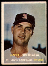 1957 Topps #203 Hoyt Wilhelm UER Excellent+  ID: 136643