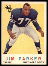 1959 Topps #132 Jim Parker Excellent+ RC Rookie ID: 167935 1959 Topps #132 Jim Parker Excellent+ RC Rookie ID: 167935