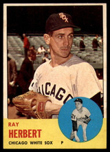 1963 Topps #560 Ray Herbert Near Mint+  ID: 160831