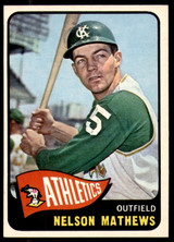 1965 Topps # 87 Nelson Matthews Excellent+  ID: 256380