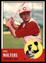 1963 Topps #534 Ken Walters NM Near Mint  ID: 113459