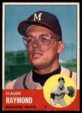 1963 Topps #519 Claude Raymond Excellent+ RC Rookie ID: 160601