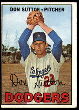 1967 Topps #445 Don Sutton Excellent+ ID: 150132 1967 Topps #445 Don Sutton Excellent+ ID: 150132