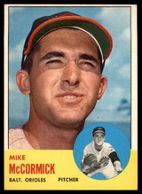 1963 Topps #563 Mike McCormick Near Mint High # ID: 161166