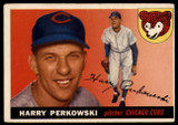 1955 Topps #184 Harry Perkowski DP EX Excellent  ID: 106642
