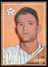 1962 Topps #461 Ken Hubbs Excellent  ID: 195232