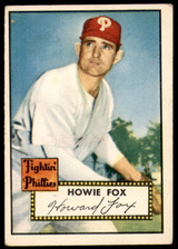 1952 Topps #209 Howie Fox Very Good ID: 190339 1952 Topps #209 Howie Fox Very Good ID: 190339
